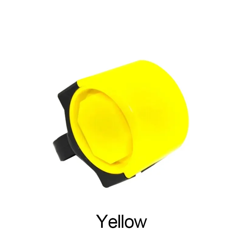 MTB Road Bicycle Bike Electronic Bell Loud Horn Cycling Hooter Siren Holder 90dB Electronic Loud Bicycle: Yellow