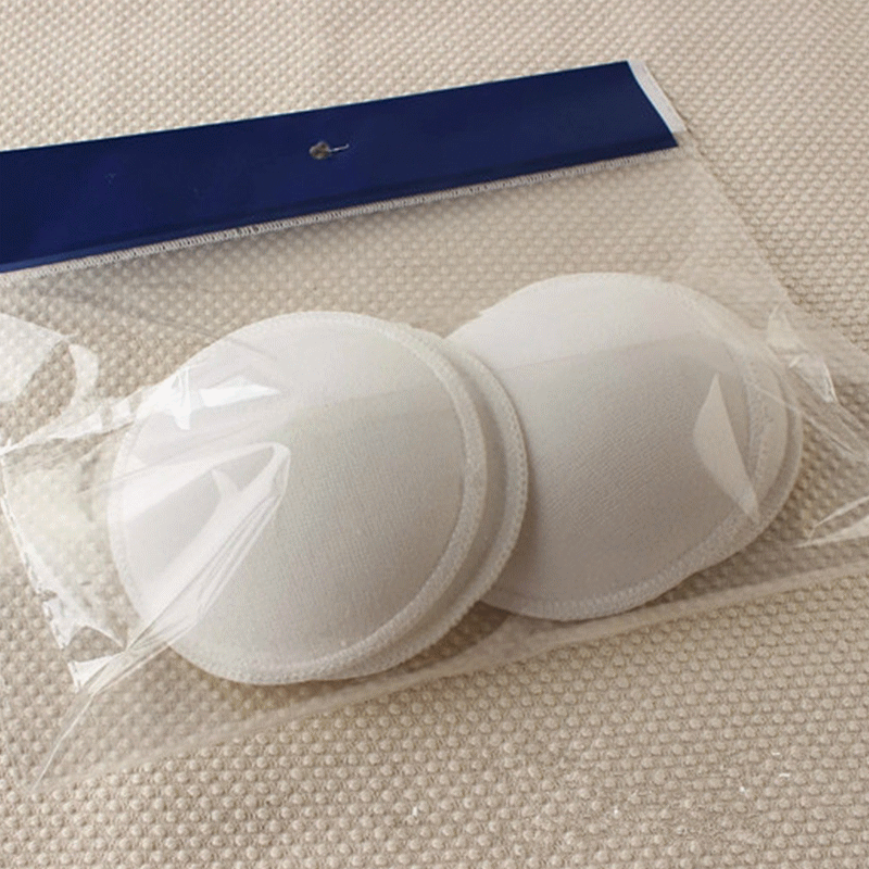 4Stck Waschbar Atmungsaktive Saugfähigkeit Brust Pads Anti-überlauf Mutterschaft Pflege Pad Baby Fütterung Stillen Mama