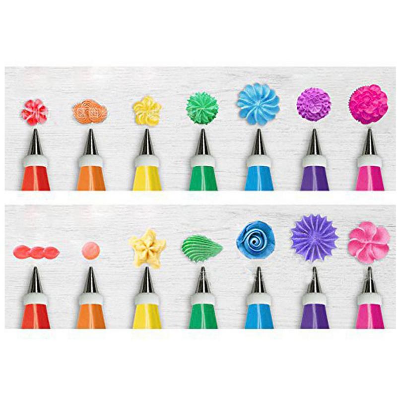 Cake Decorating 48 Stks/set Goede Rvs Icing Piping Nozzles Pastry Tips Set Cake Bakken Tools Accessoires