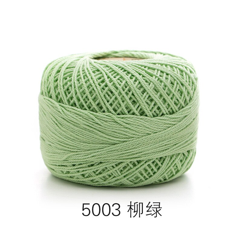 Ruyi No. 5 Lace Summer DIY Hand Knitted Crochet Mercerized Pure Cotton Yarn Knitted Yarn: 5003