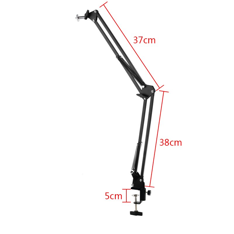 Microscoop Video Camera Webcam Desktop Arm Stand Verstelbare Giek Tafel Werken Hanger Cantilever Stand Houder 1/4 6Mm