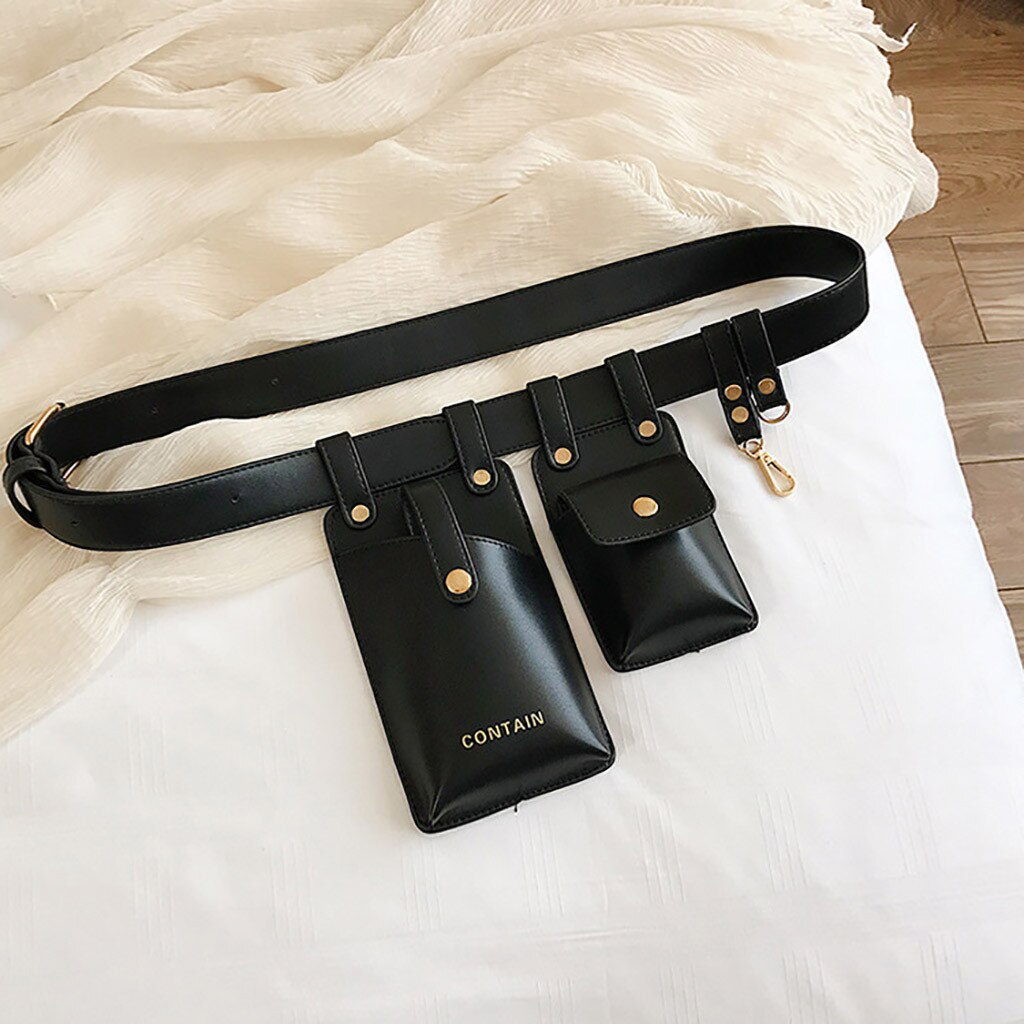 Mannen En Vrouwen Tassen Mode Sport Taille Zak Zak Enkele Schoudertas Hasp Bag Поясная Сумка #4S