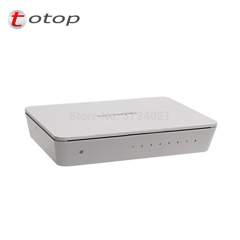 Original Hua wei Gigabit switch S1700 8G-AC (8 pieces 10/100 / 1000Base-T Ethernet ports, GB AC adapter)
