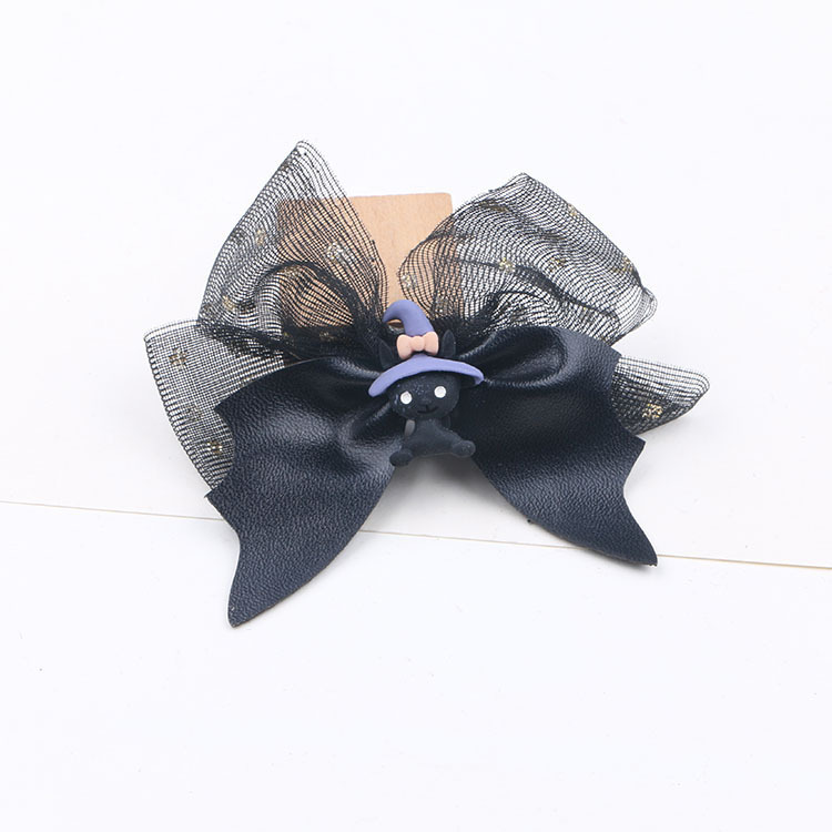 diy Halloween Haaraccessoires Donkere Strik Hoofddeksels Materiaal Grensoverschrijdend Meisje Haarspeld Haarband Cadeau Accessoires: Sky Blue