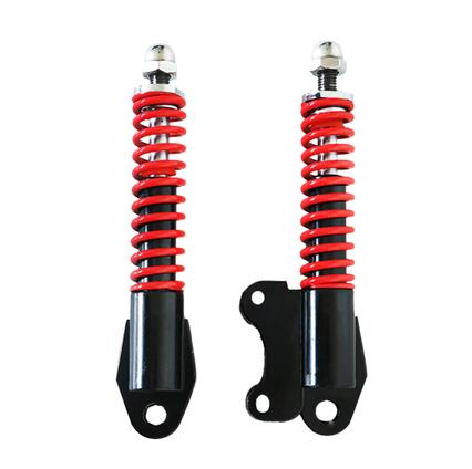 Stoßdämpfer suspension für Elektrische roller e 8 10 zoll hydraulische Frühling Schocks E-roller vorderen schocks: 2 10 inch Disc brake