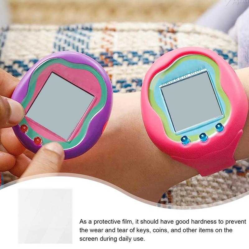 Pour Tamagotchi Uni 5 pièces Film de protection anti-rayures haute définition protecteur d'écran pour jeu électronique virtuel numérique pour animaux de compagnie