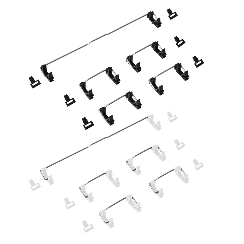 KX4A Costar Style Plate-mounted Costar Stabilizers Balancing Poles 6.25u 2u for MX Switches Mechanical Keyboard Big Key