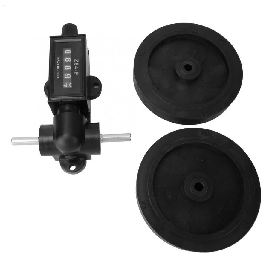 contador digital Five Digit Length Measuring Tool Leather Cable Plastic Length Rolling Counter 0~9999.9 contador digital