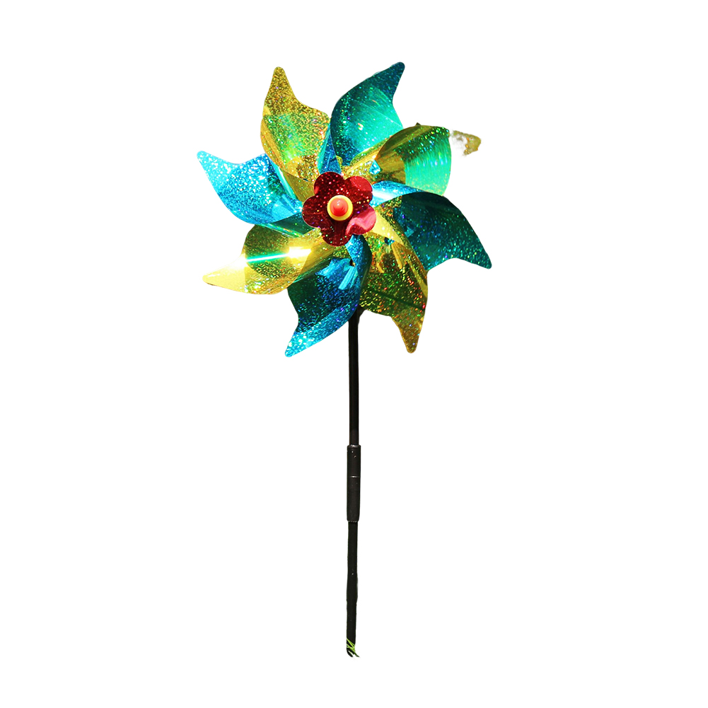Moulinet Répulsif à Oiseaux pour Enfant, Moulinet Moulinet, Épouvantail Kly, Moulinet à Vent, Spinner pour Jardin, Pelouse, Cour, Décor, artificiel oigner les Oiseaux: MULTI