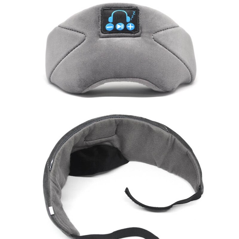 Bluetooth Wireless Relieve Fatigue Shading Sleeping Eye Mask Music Headphones Soothing Noise Reduction Sleep Aid Goggles