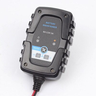6V 12V 0.75A 750mA automático cargador de batería inteligente cargador de batería mantenedor de coche de la motocicleta VESPA de ciclo profundo AGM batería de GEL VRLA cargador