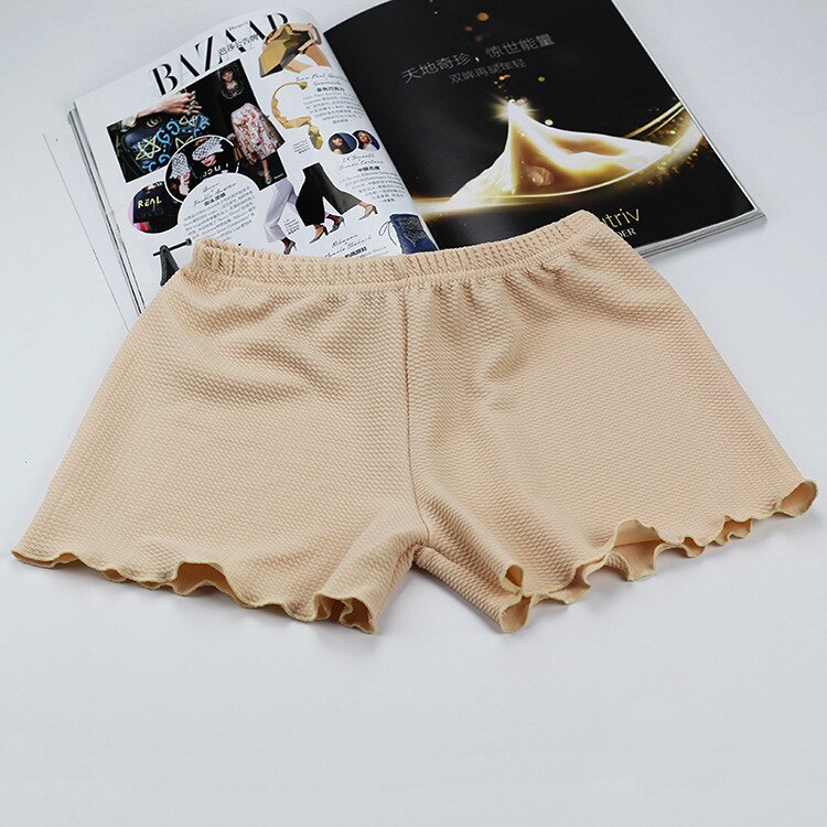Encantadoras medias cortas Anti Chafing pantalones cortos de seguridad talla grande bombachos mujer ropa interior pantalones cortos Hip Pad para niñas: 6