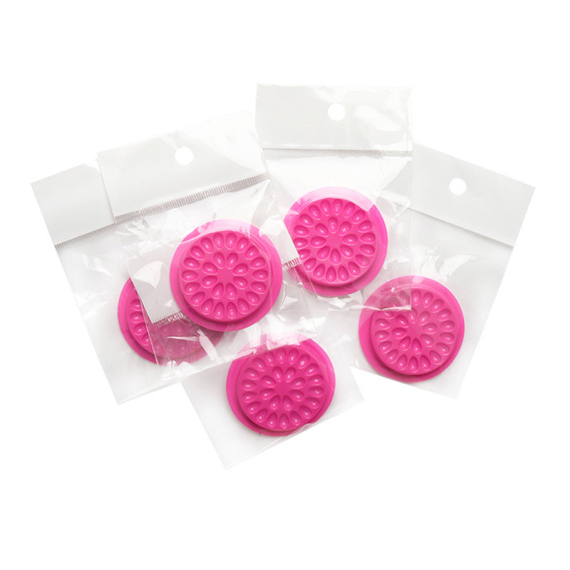 10 stücke Kleber Dichtung Pad Für Wimpern Verlängerung Transparent Kleber Halter Wimpern Kleber Kunststoff Kleber Palette Paste Eeyelash Werkzeuge