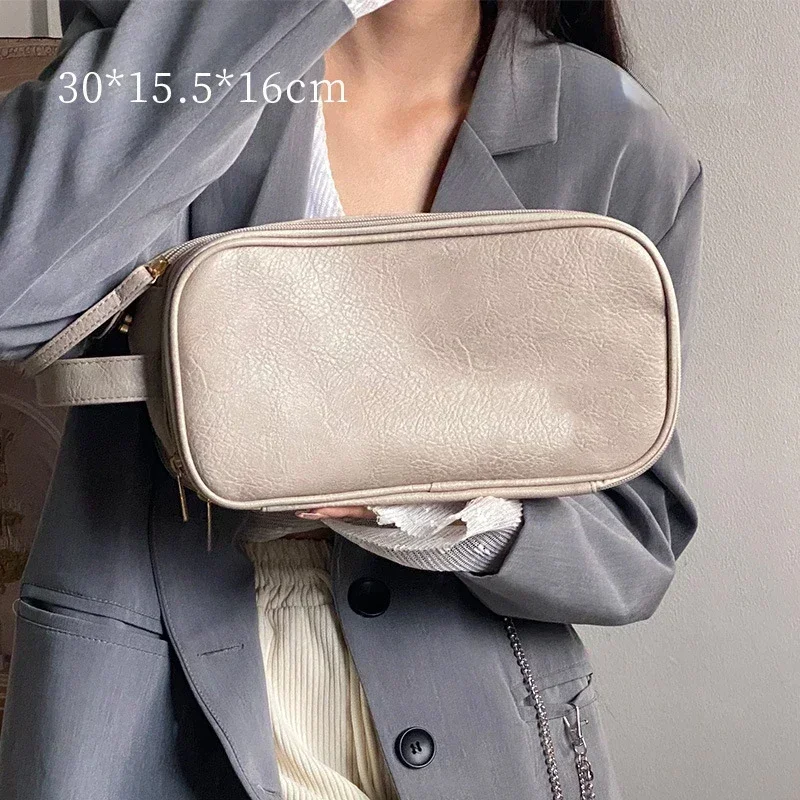 Reistassen Heren Dames Cosmetische tas Waterdichte make-uptassen Organizer Grote capaciteit Cosmetica Toilettas Waszak Organizadores: Beige
