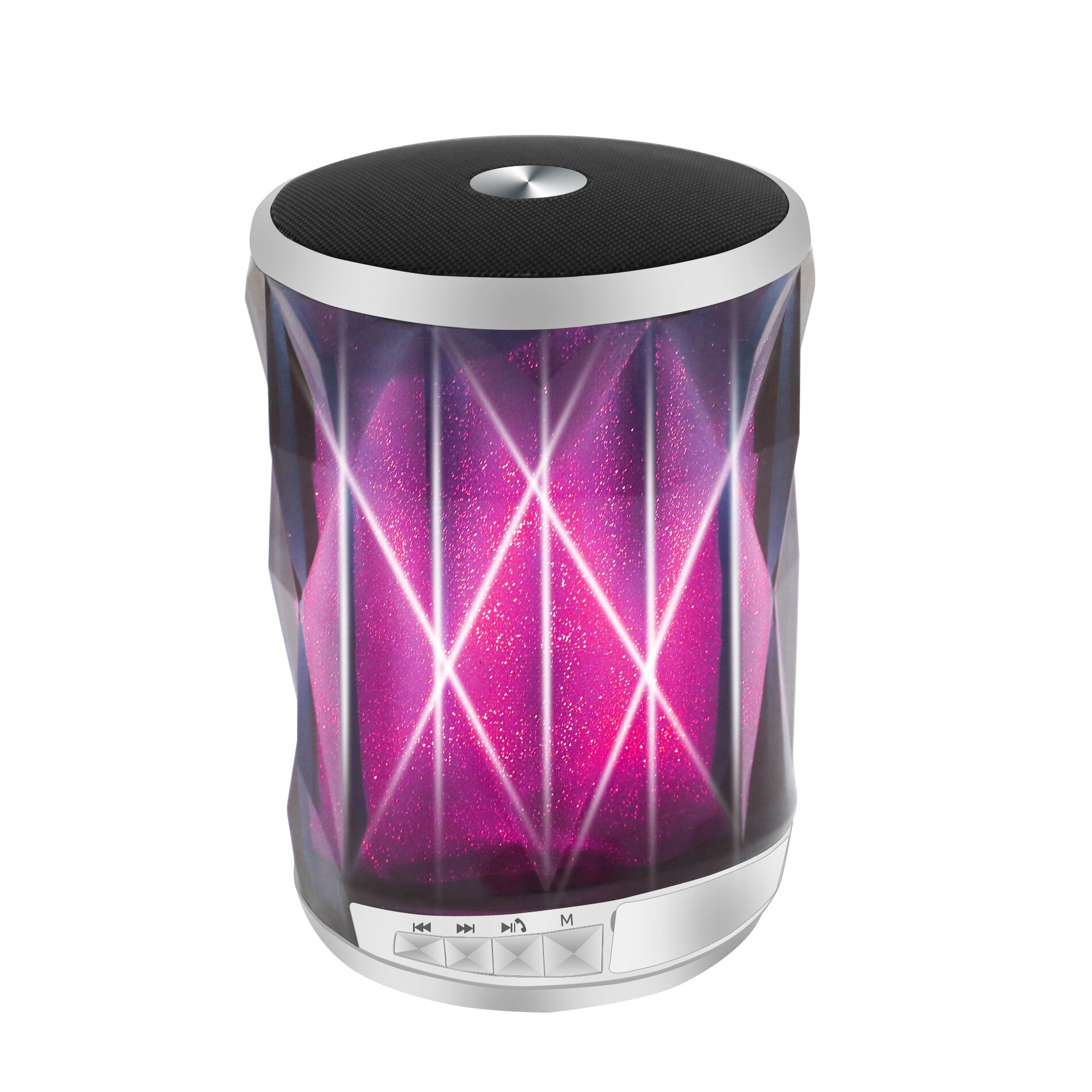 Desk Lamp Subwoofer Cube With Bluetooth Speaker Led Light