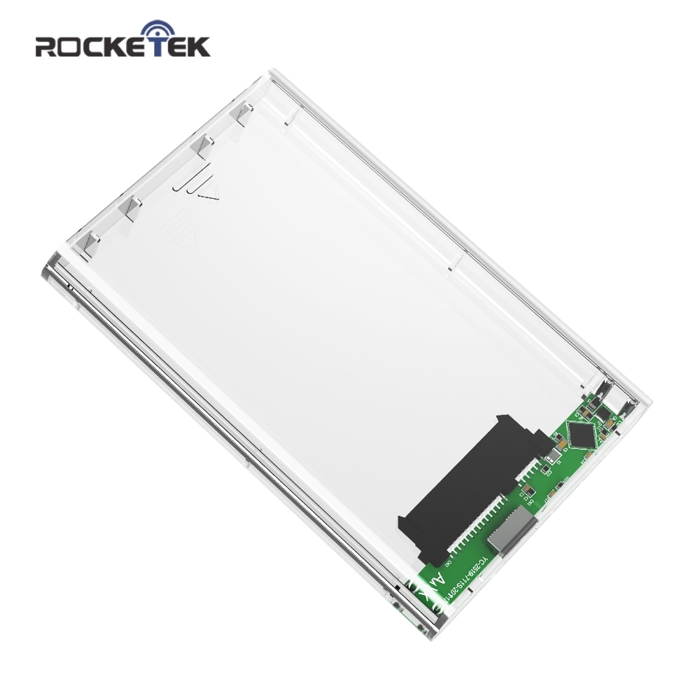 Rocketek Hdd Case 2.5 Inch Sata Naar Usb 3.0 Ssd Adapter Harde Schijf Externe Hdd Behuizing Voor Notebook desktop Pc