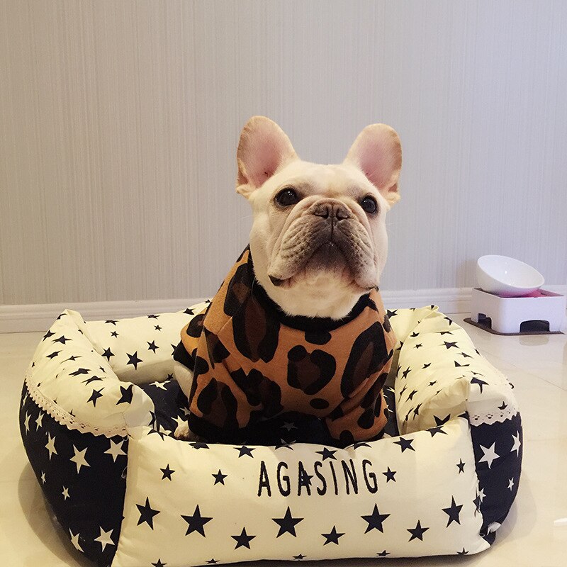 brand Soft Leopard print Pet Dog Clothes Coat Costume Yorkshire Chihuahua Dog Clothing Small Puppy Dog Coat
