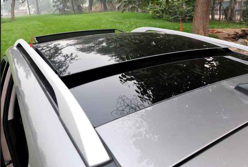 Zilveren Decoratie Roof Rack Side Rails Bars Voor Kia Sportage 3 Sl