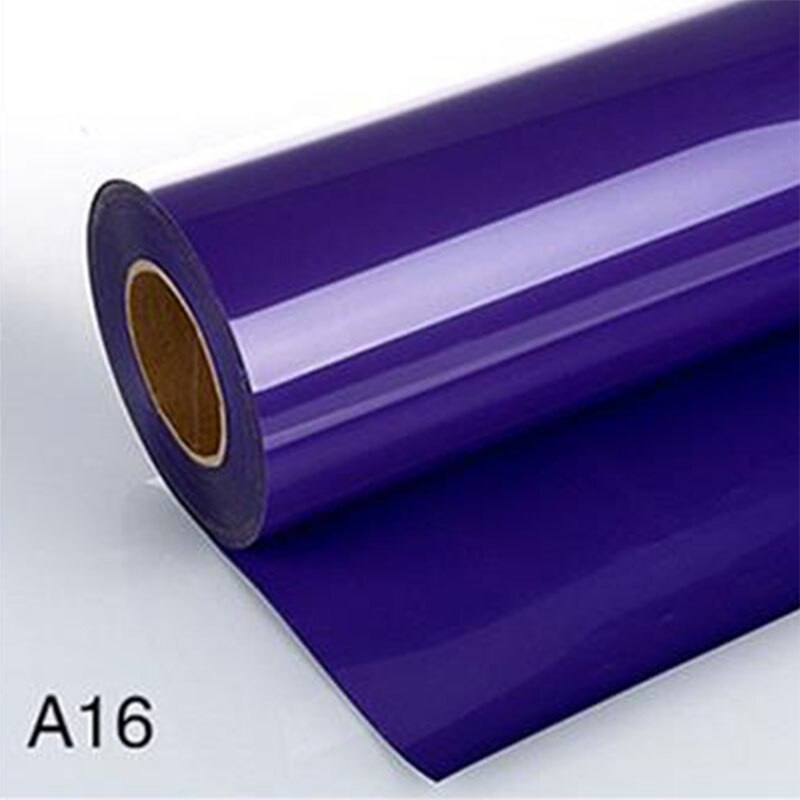 12 " x11 yard /30 cmx 10m pvc varmeoverførsel vinylfilm varmepressemaskine t-shirt strygejern på htv print ark gør det selv tøj: A16