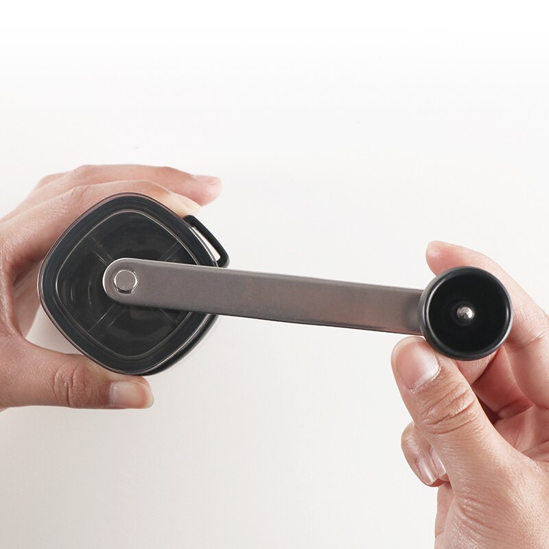 Coffee Grinder Square Portable Grinding Machine Manual Operation Coffee Bean Lapping Machine Coffee Milling Machine Msg