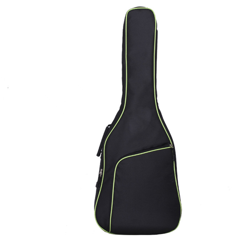 40/41 Inch Oxford Stof Elektrische Gitaar Case Kleurrijke Rand Gig Bag Dubbele Bandjes Pad 8 Mm Katoen Verdikking soft Cover Rugzak