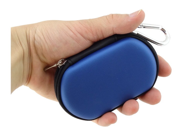Usb-flashdrev bæretaske taske beskyttelse etui kan opbevaring holde taske øretelefon taske kabel organizer tilbehør opbevaring