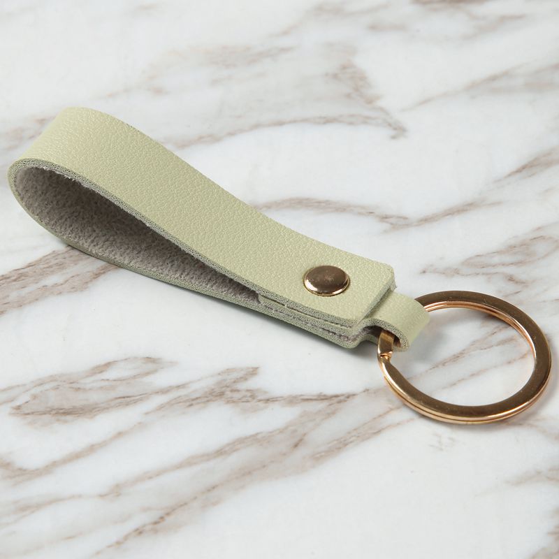 Sleutelhanger 8 kleuren mode Pu Lederen sleutelhanger zakelijk