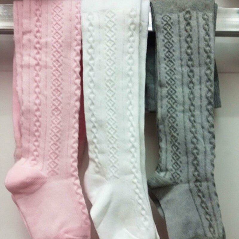 PUDCOCO Peuter Infant Baby Meisjes Katoen Warm Panty Sokken Broek Broek Kousen Panty Ballet Dans Sokken (Pak van 3)