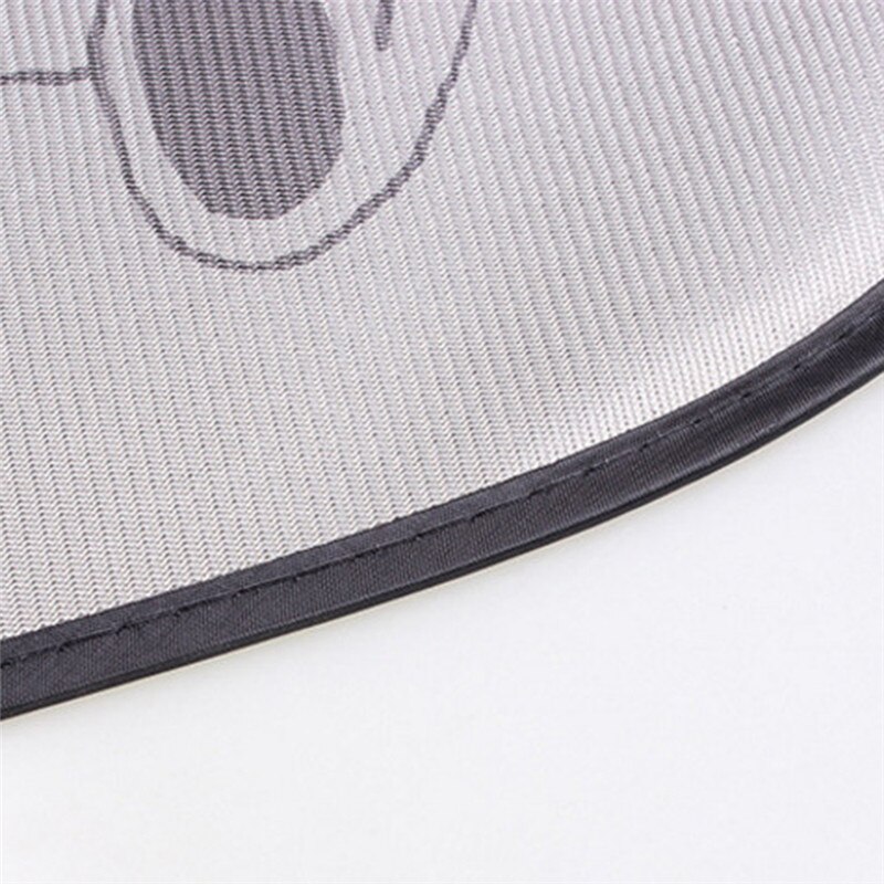 2 uds parasol automático para coche, parasol con dibujos animados, ventosa para ventana, cortina para coche, cubiertas de para coche