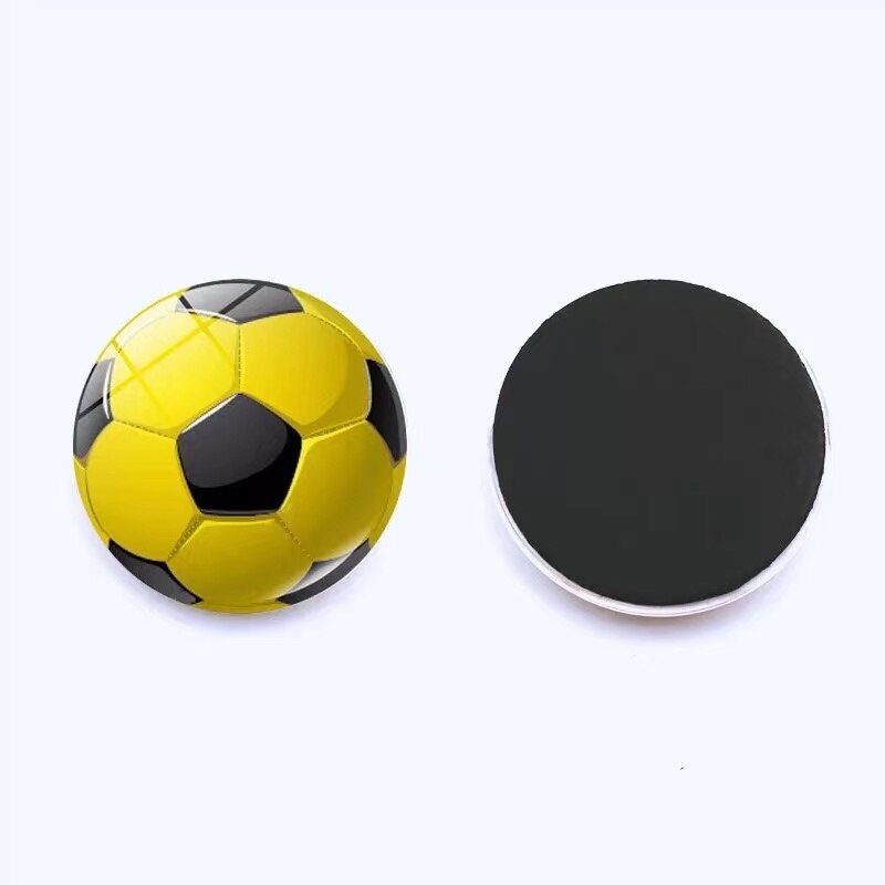 5Pcs/ football fridge magnet set football refrigerator magnets stickers strong neodymium Magnetic office stickers