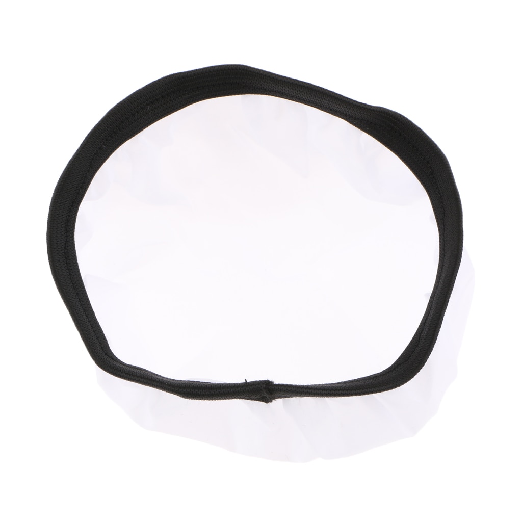 7 inch Photography Studio Lighting Soft White Diffuser Cover Sock for Studio Strobe Standard Reflector - 18cm