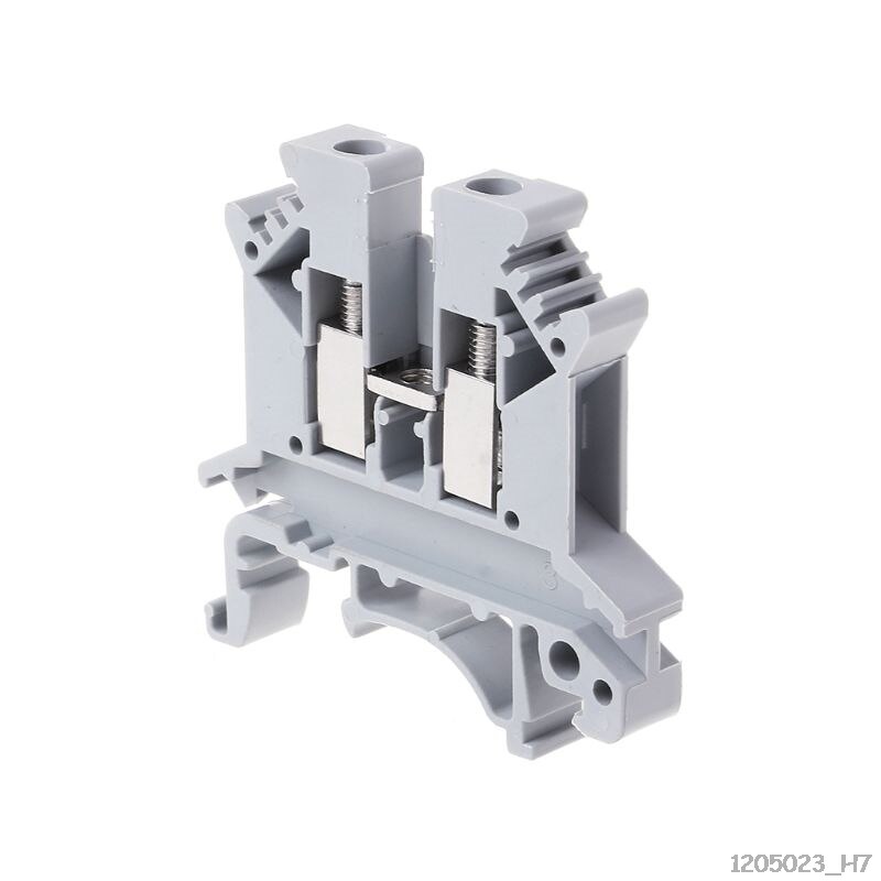 10pcs/set UK-2.5B Terminal Block Screw General Application PCB Din Rail Wiring Termianl Connector