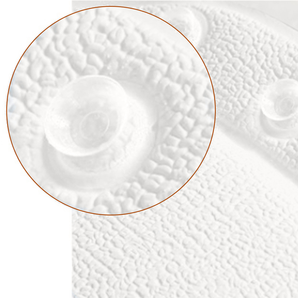 Vandtæt blød pvc skum svamp badekar pude brusere spa bad puder nakkestøtte med sugekop nakke slappe af badeværelsesudstyr