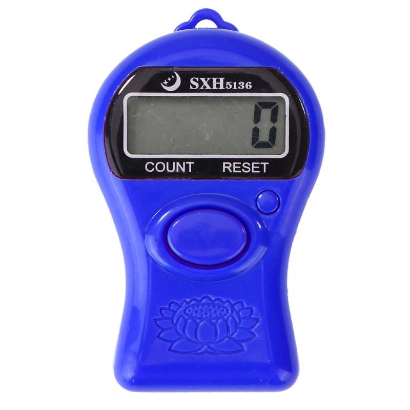 0-99999 pantalla LCD contador de dedos LED luminoso contador de Cuentas electrónico: D4