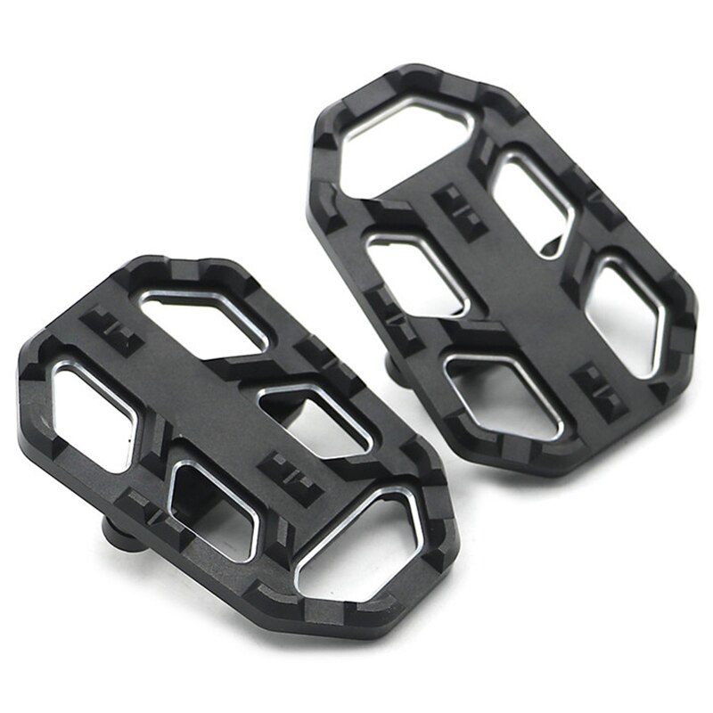 For Honda Nc700X Nc700S And Nc750X Nc750S Cnc Aluminum Motorbike Foot Pegs Footpegs Footrests(Black)