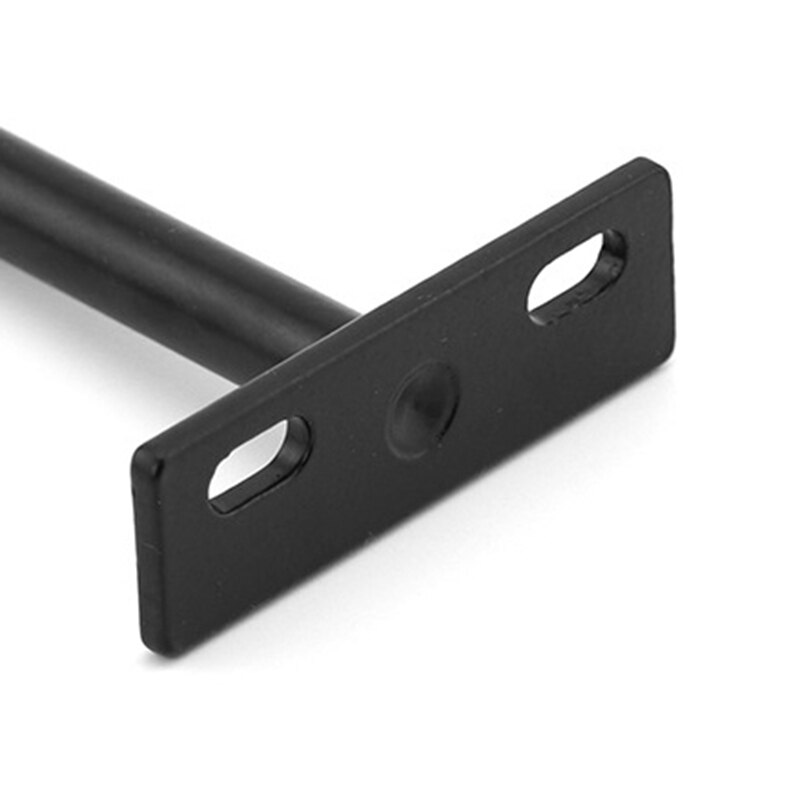 6Pcs 4 inch Floating Shelf Brackets Concealed Blind Shelf Support for Raw Wood Shelves