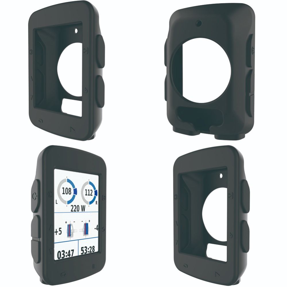 Housse TPU Transparente Pour Garmin Edge 520 - Protection Anti-rayures, Accès Aux Ports Et Support - Blanc Translucide