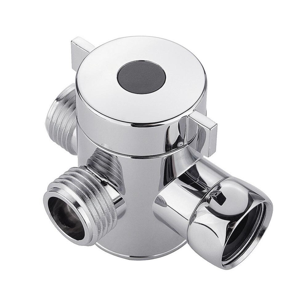 Séparateur d'eau en T | 3 voies, déviateur de pomme de douche G1/2 "interrupteur, Valve d'adaptateur pour toilettes, Bidet, salle de bains, robinet de douche, accessoire