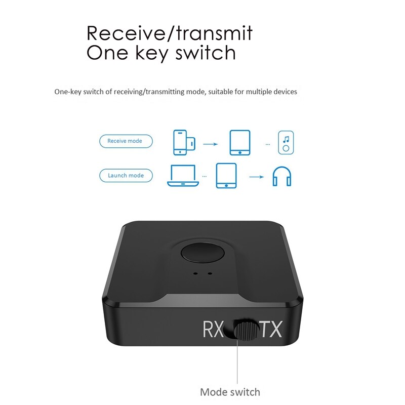 BT-10 Bluetooth 5,0 Audio- Empfänger Adapter/Absender Combo USB TV Computer Anwendbar Auto Adapter