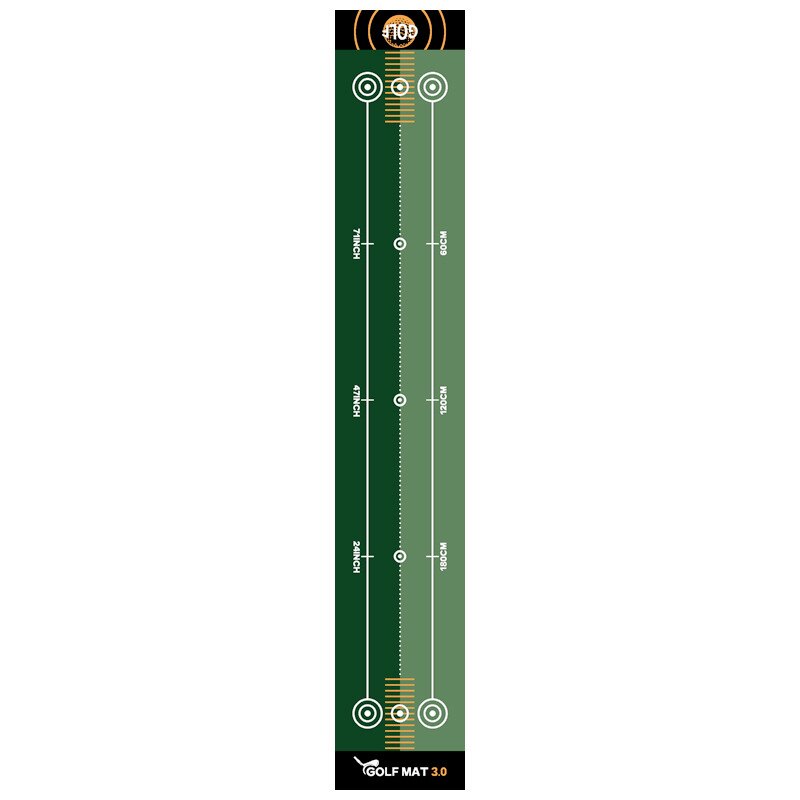 indoor golf exercise mat golf putting trainer golf putting green golf carpet: Yellow