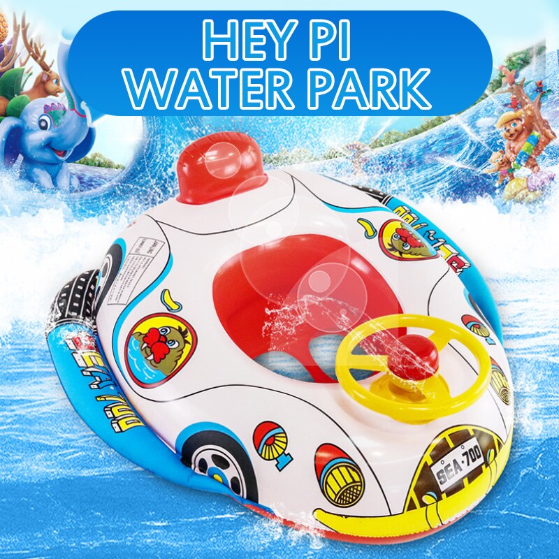 Zomer Baby Water Zwemmen Seat Ring Baby Zwembad Ring Kinderen Opblaasbaar Speelgoed Float Stoel Met Luifel Water Fun tool: 02 as shown