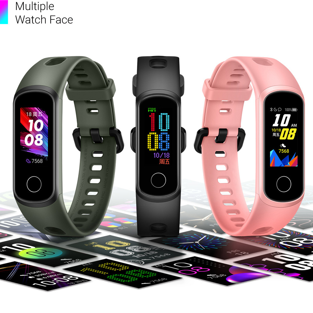 Huawei – montre connectée Honor Band 5i, bracelet AMOLED, moniteur de sommeil, natation, Sport, SpO2, oxygène sanguin, Original