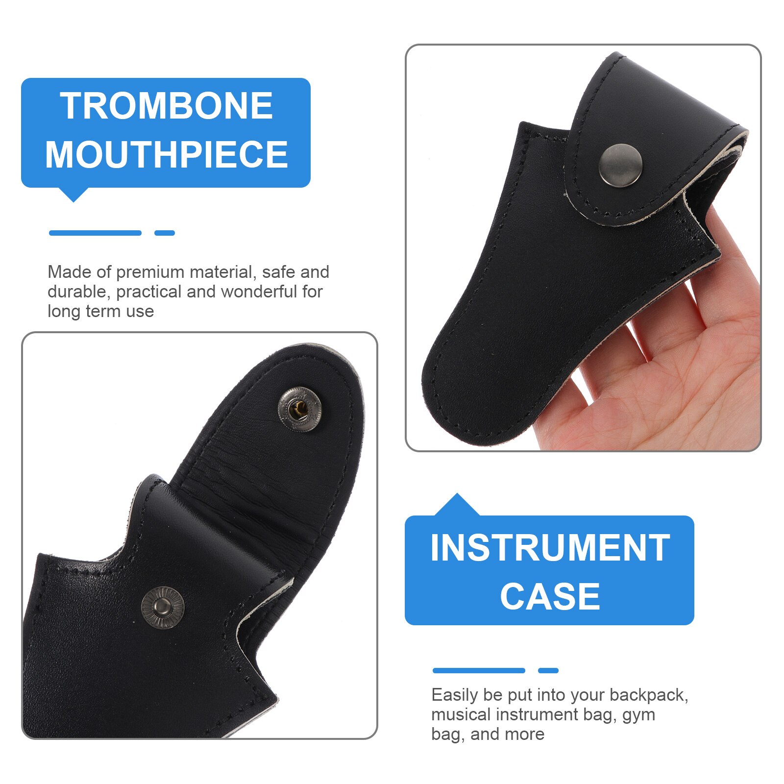 Tender Horn Mouthpiece Bag Horn Mouthpiece Cover Horn Mouthpiece Storage Bag