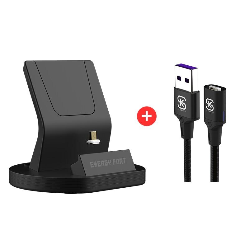 Cargador de teléfono magnético para iPhone 12, Huawei Dock Station, Samsung, Xiaomi, Oneplus, tipo C: for micro group