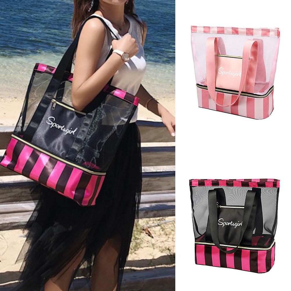 Bolsa de viagem Duffle Totes Para Separação a Seco E Molhado de Praia Ao Ar Livre Nadar Organizador Bagagem Weekender Sacos de Isolamento de Refrigeração