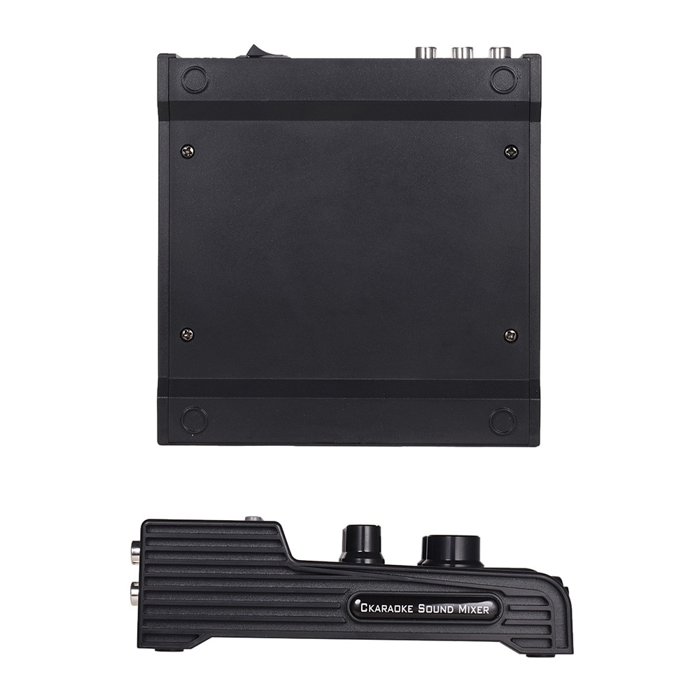 Muslady MF-8 Mini Sound Audio Mixer Stereo Mixers Dual Microphone Inputs for TV PC Smartphone Amplifier Multifunction