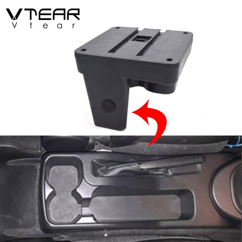 Vtear For Toyota Hilux Armrest Interior Center Console Storage Box Arm