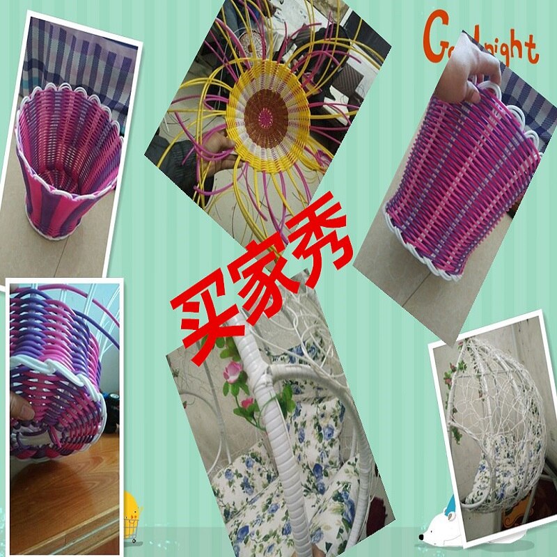 500g synthetic rattan weaving material plastic rattan for knit and repair chair table,synthetic rattan tavolo rattan