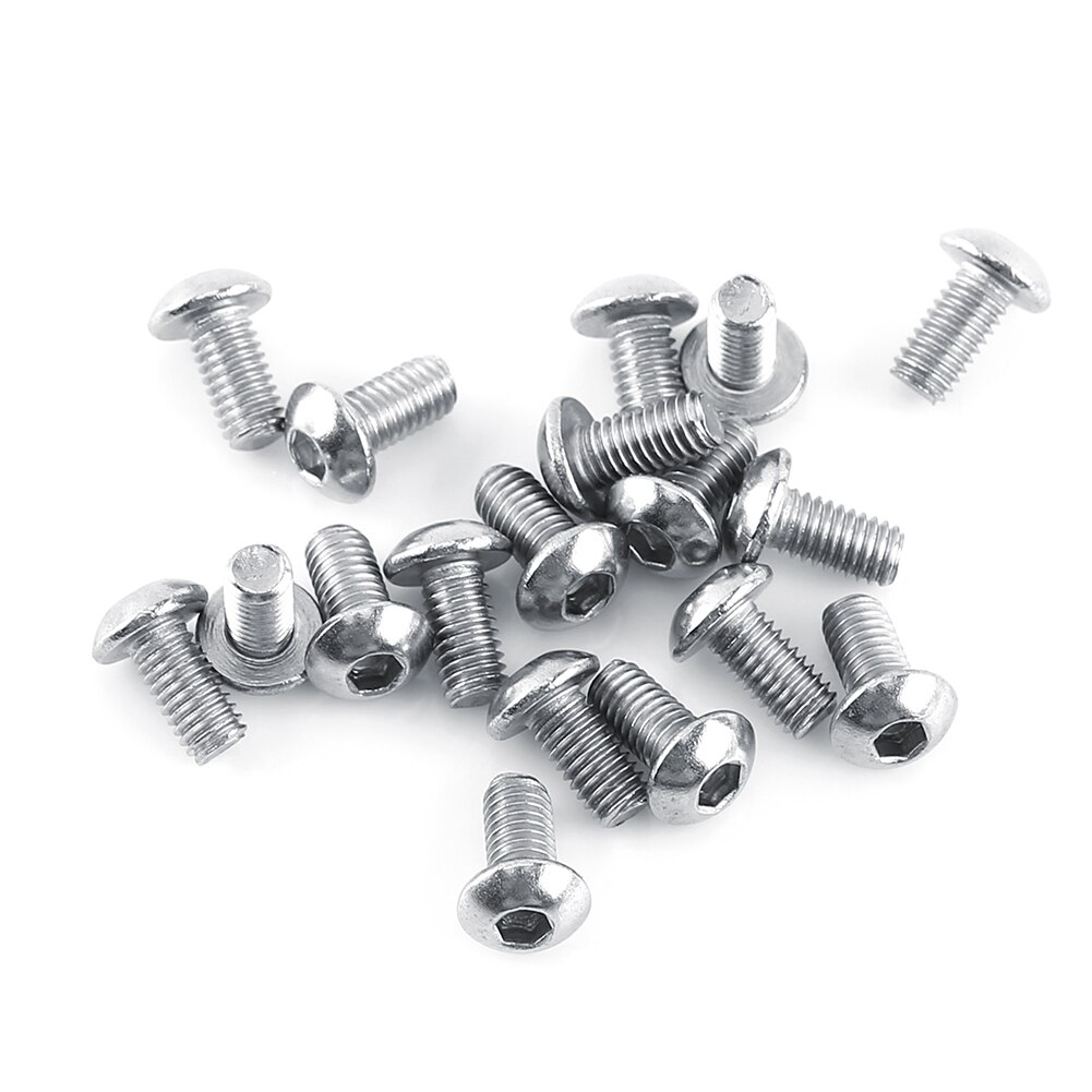 M3 A2 Stainless Steel Hex Socket Screws Bolt and Hex Nuts Assortment Kit Set Cup Head Hex Socket Nut Bolt Set