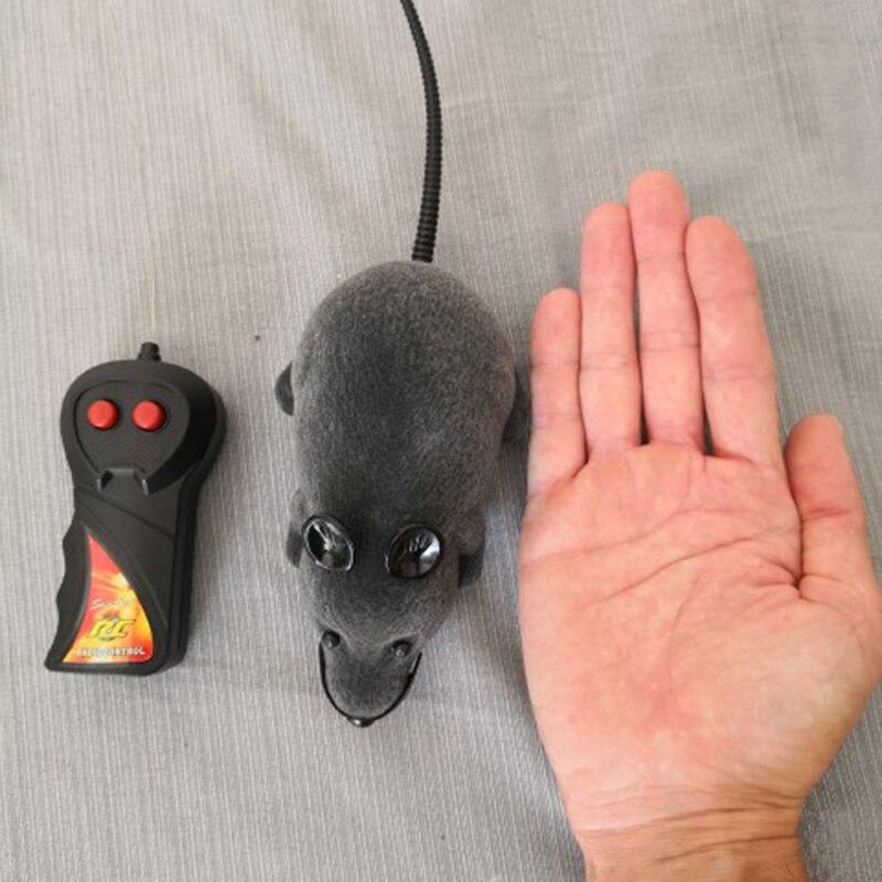 Rc Grappig Draadloze Elektronische Afstandsbediening Muis Rat Pet Speelgoed Voor Kinderen Grappige Kat Afstandsbediening Muis